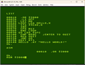 Hello-World-Atari-800XL