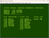 Random-Numbers-Atari-800XL